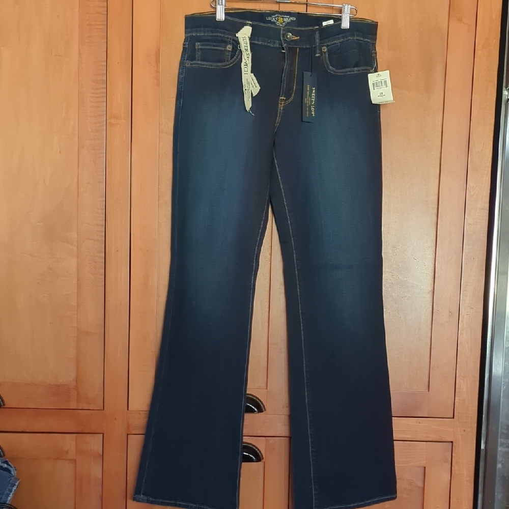 New Lucky Brand Sweet N Low Dark Blue Jeans 8/29